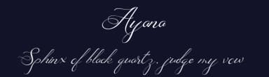 Ayana by PutraCetol Studio — Script Handwritten Font — thumbnail 2