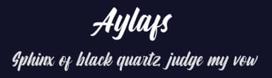 Aylafs by StringLabs Creative Studio — Script Handwritten Font — thumbnail 2