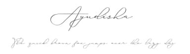 Ayudisha by Ruangkerja — Script Handwritten Font — thumbnail 1