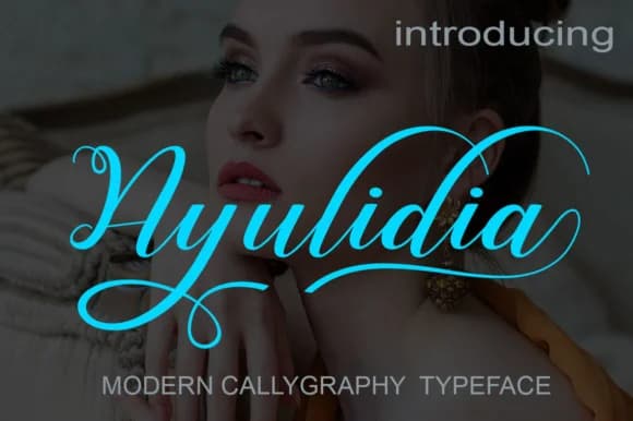 Ayulidia Font by saidi studio — Script Handwritten Font