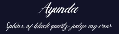 Ayunda by Letterena Studios — Script Handwritten Font — thumbnail 2