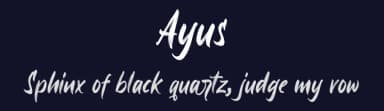 Ayus by StringLabs Creative Studio — Script Handwritten Font — thumbnail 2