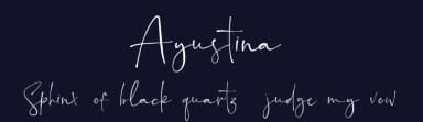 Ayustina by Ahmad Khaidir — Script Handwritten Font — thumbnail 2