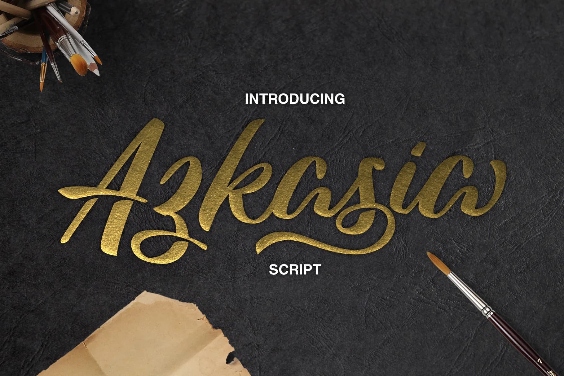Azkasia Font by semuthitam — Script Handwritten Font