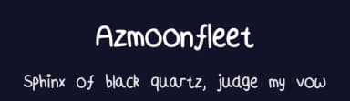 Azmoonfleet by Katie Grove — Script Handwritten Font — thumbnail 2