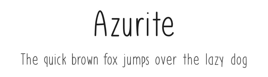 Azurite by UpandIt — Script Handwritten Font