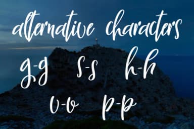 Bálsamo Curativo Duo Font by tregubova.jul — Script Handwritten Font — thumbnail 9