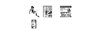 B Movie Dings by The Empire of the Claw — Dingbats Font — thumbnail 1