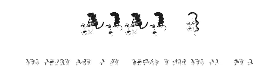 Babaye by Vladimir Nikolic — Dingbats Font