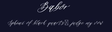 Babor by Aileen Liana — Script Handwritten Font — thumbnail 2