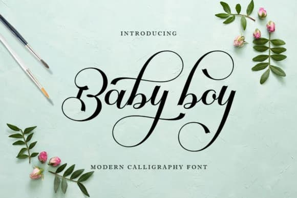 Baby Boy Font by Ws Studio — Script Handwritten Font