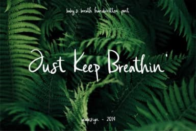 Baby's Breath Font by geadesign — Script Handwritten Font — thumbnail 5