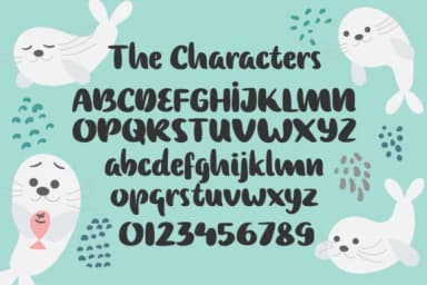 Baby Seal Font by Caoca Studio — Script Handwritten Font — thumbnail 2