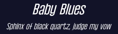 Baby Blues by Hawtpixel — Sans Serif Font — thumbnail 2