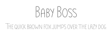Baby Boss by Nirmala Graphics — Script Handwritten Font — thumbnail 1