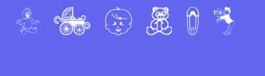 Baby CSP by CSP Backgrounds — Dingbats Font — thumbnail 3