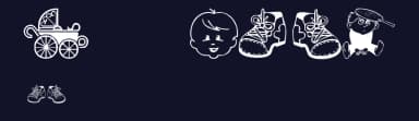 Baby CSP by CSP Backgrounds — Dingbats Font — thumbnail 2