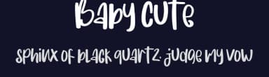 Baby Cute by Katrin Studio — Script Handwritten Font — thumbnail 2