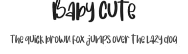 Baby Cute by Katrin Studio — Script Handwritten Font — thumbnail 1