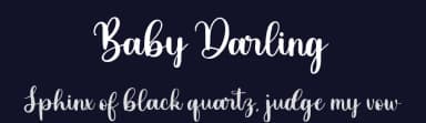 Baby Darling by Sronstudio — Script Handwritten Font — thumbnail 2
