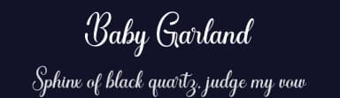 Baby Garland by Rotterlab  Studio — Script Handwritten Font — thumbnail 2