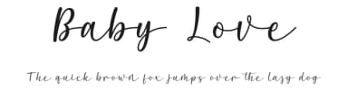 Baby Love by Wahyu Studio — Script Handwritten Font — thumbnail 1