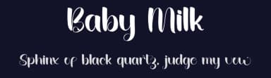 Baby Milk by Inermedia Studio — Script Handwritten Font — thumbnail 2