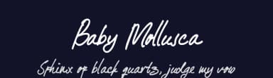 Baby Mollusca by Damn Studio — Script Handwritten Font — thumbnail 2