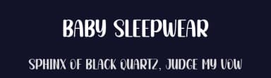 Baby Sleepwear by Andi Moz — Script Handwritten Font — thumbnail 2