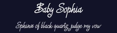 Baby Sophia by Qaratype2 — Script Handwritten Font — thumbnail 2