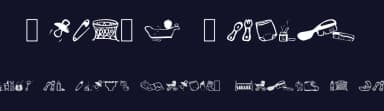 Baby's World by Fraternet — Dingbats Font — thumbnail 2