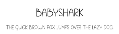 Babyshark by Micro Andi — Script Handwritten Font — thumbnail 1