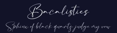 Bacalisties by Abas Creative — Script Handwritten Font — thumbnail 2
