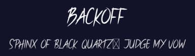 Backoff by Calligraphy Fonts — Script Handwritten Font — thumbnail 2