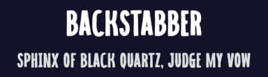 Backstabber by Gassstype — Script Handwritten Font — thumbnail 2