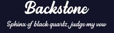 Backstone by Ahweproject — Script Handwritten Font — thumbnail 2