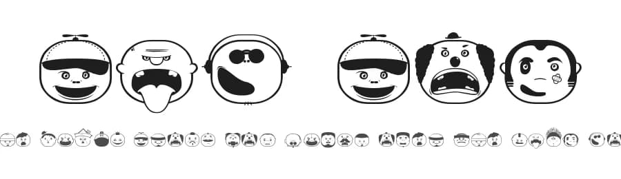 Bad Boy by Qkila — Dingbats Font