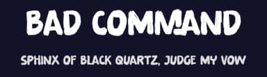Bad Command by Gassstype — Script Handwritten Font — thumbnail 2
