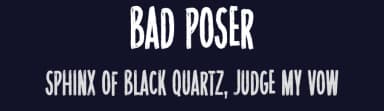 Bad Poser by Gassstype — Script Handwritten Font — thumbnail 2