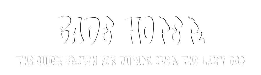 Bade Hoper by Cikareotype Studio — Script Handwritten Font