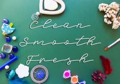 Badegan Script Font by Ijem RockArt — Script Handwritten Font — thumbnail 5