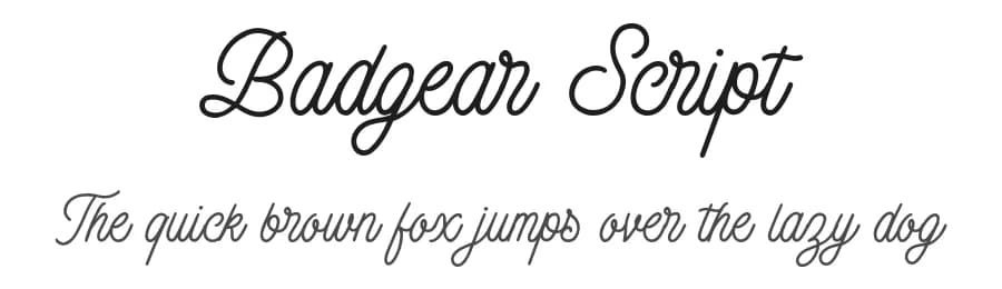 Badgear Script by Letterhend Studio — Script Handwritten Font