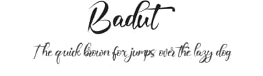 Badut by Inermedia Studio — Script Handwritten Font — thumbnail 1