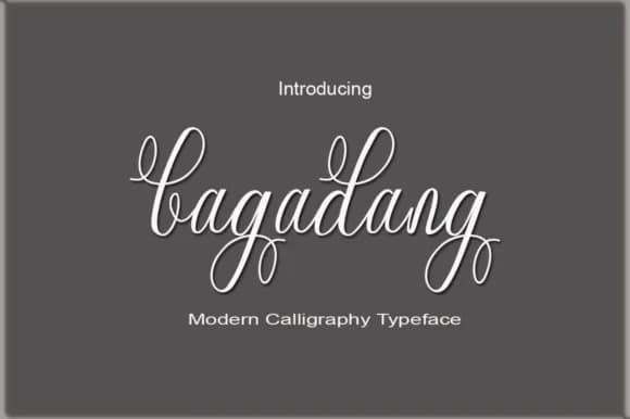 Bagadang Font by faisal_Alfaraby — Script Handwritten Font