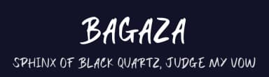 Bagaza by MJType — Script Handwritten Font — thumbnail 2