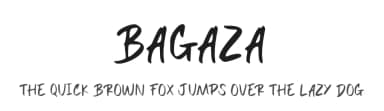 Bagaza by MJType — Script Handwritten Font — thumbnail 1