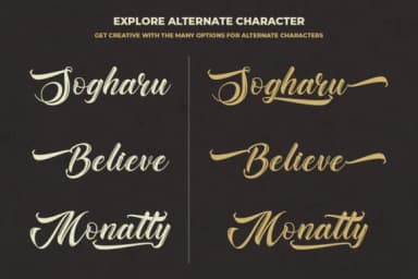 Baghotta Font by Kotak Kuning Studio — Script Handwritten Font — thumbnail 7