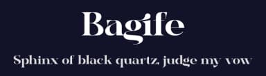 Bagife by Storytype Studio — Serif Font — thumbnail 2