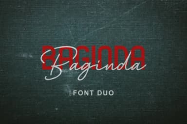 Baginda Duo Font by zuzulgo studio — Script Handwritten Font — thumbnail 1