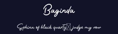 Baginda by productype.com — Script Handwritten Font — thumbnail 2